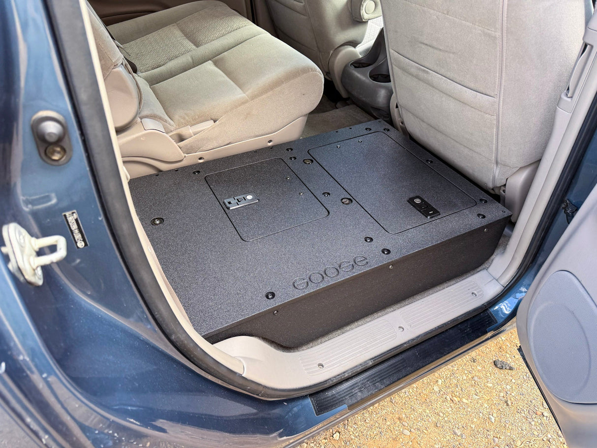 Toyota Tundra - 2000-2006 1st Gen - Double Cab - Second Row Seat Delete Plate System - Xtrusion Overland