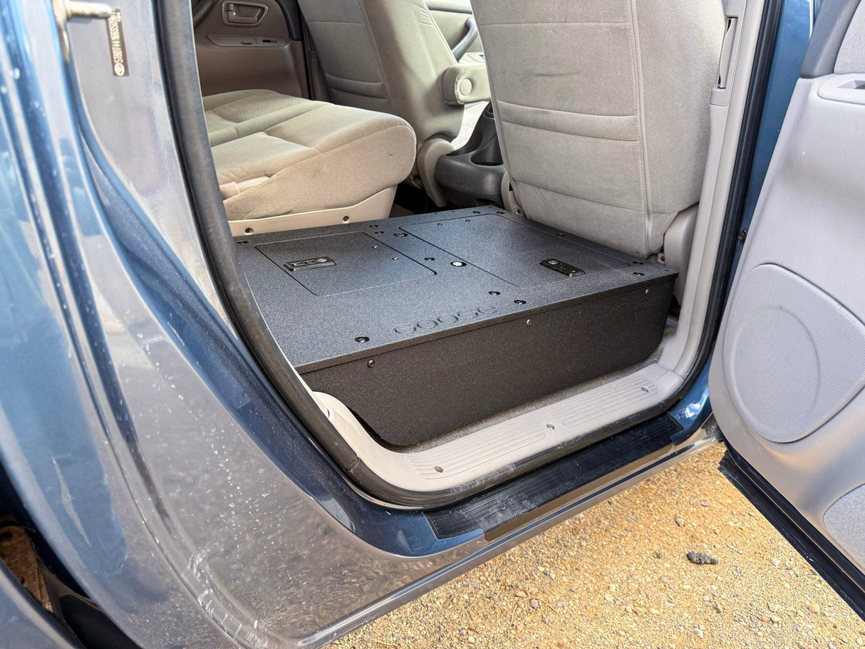 Toyota Tundra - 2000-2006 1st Gen - Double Cab - Second Row Seat Delete Plate System - Xtrusion Overland
