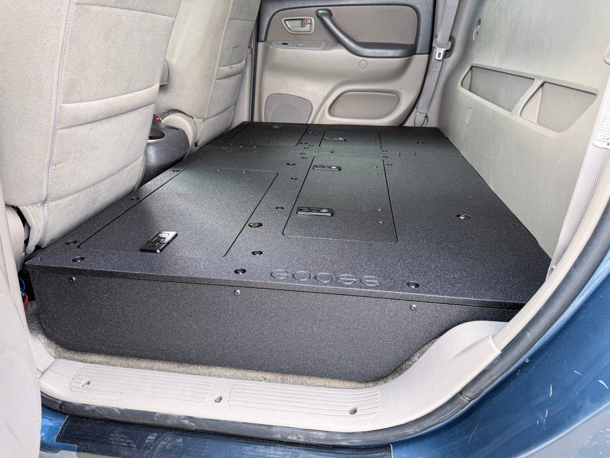 Toyota Tundra - 2000-2006 1st Gen - Double Cab - Second Row Seat Delete Plate System - Xtrusion Overland
