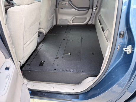 Toyota Tundra - 2000-2006 1st Gen - Double Cab - Second Row Seat Delete Plate System - Xtrusion Overland