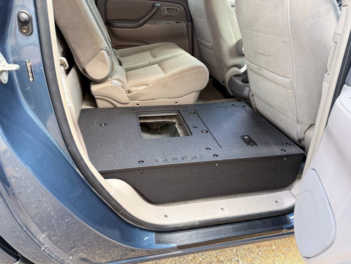 Toyota Tundra - 2000-2006 1st Gen - Double Cab - Second Row Seat Delete Plate System - Xtrusion Overland