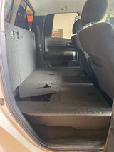 Toyota Tundra 2007 - 2013 2nd Gen. Double Cab - Second Row Seat Delete Plate System - Xtrusion Overland
