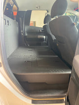 Toyota Tundra 2007 - 2013 2nd Gen. Double Cab - Second Row Seat Delete Plate System - Xtrusion Overland