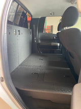 Toyota Tundra 2007 - 2013 2nd Gen. Double Cab - Second Row Seat Delete Plate System - Xtrusion Overland