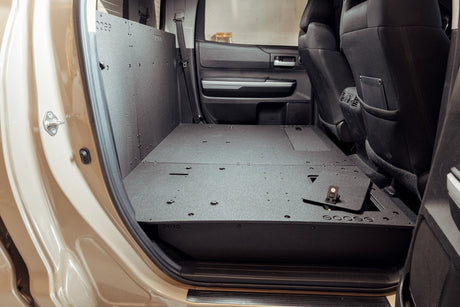Toyota Tundra 2014 - 2021 2.5 Gen. CrewMax - Second Row Seat Delete Plate System - Xtrusion Overland
