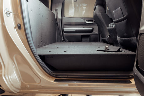 Toyota Tundra 2014 - 2021 2.5 Gen. CrewMax - Second Row Seat Delete Plate System - Xtrusion Overland