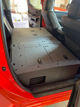 Toyota Tundra 2022 - Present 3rd Gen. CrewMax - Second Row Seat Delete Plate System - Xtrusion Overland