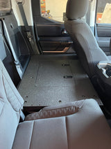 Toyota Tundra 2022 - Present 3rd Gen. DoubleCab - Second Row Seat Delete Plate System - Xtrusion Overland