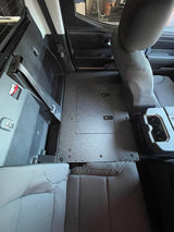 Toyota Tundra 2022 - Present 3rd Gen. DoubleCab - Second Row Seat Delete Plate System - Xtrusion Overland