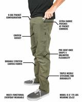 Trailblazer Standard Fit Pants - DK Olive - Xtrusion Overland