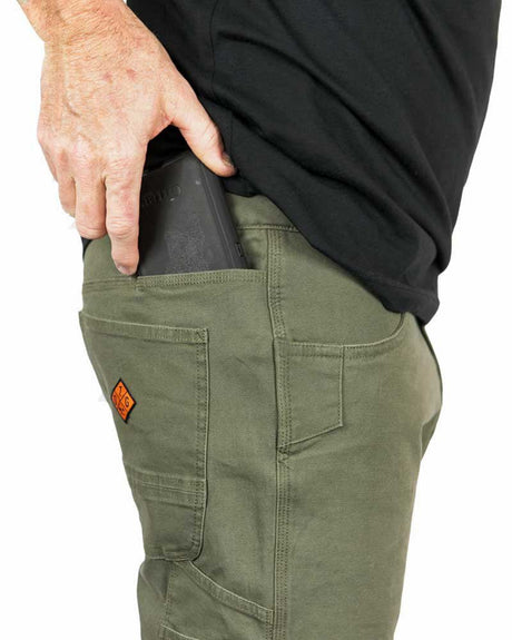 Trailblazer Taper Fit Pants - DK Olive - Xtrusion Overland