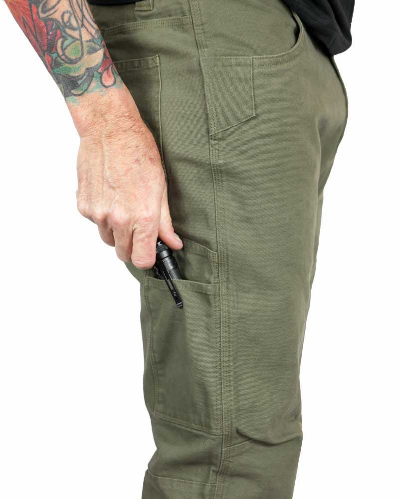 Trailblazer Taper Fit Pants - DK Olive - Xtrusion Overland