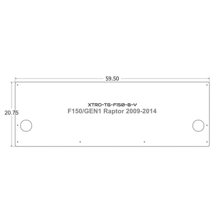 TrailGate Panel for Ford F - 150/Raptor - Xtrusion Overland