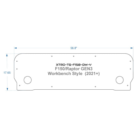 TrailGate Panel for Ford F - 150/Raptor - Xtrusion Overland