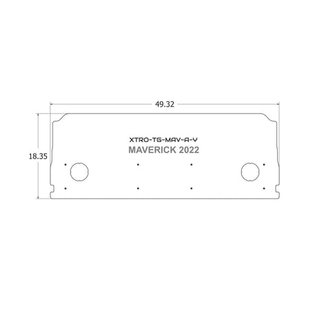 TrailGate Panel for Ford Maverick - Xtrusion Overland