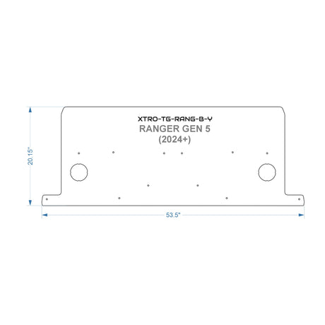 TrailGate Panel for Ford Ranger - Xtrusion Overland