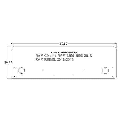 TrailGate Panel for Ram Trucks - Xtrusion Overland