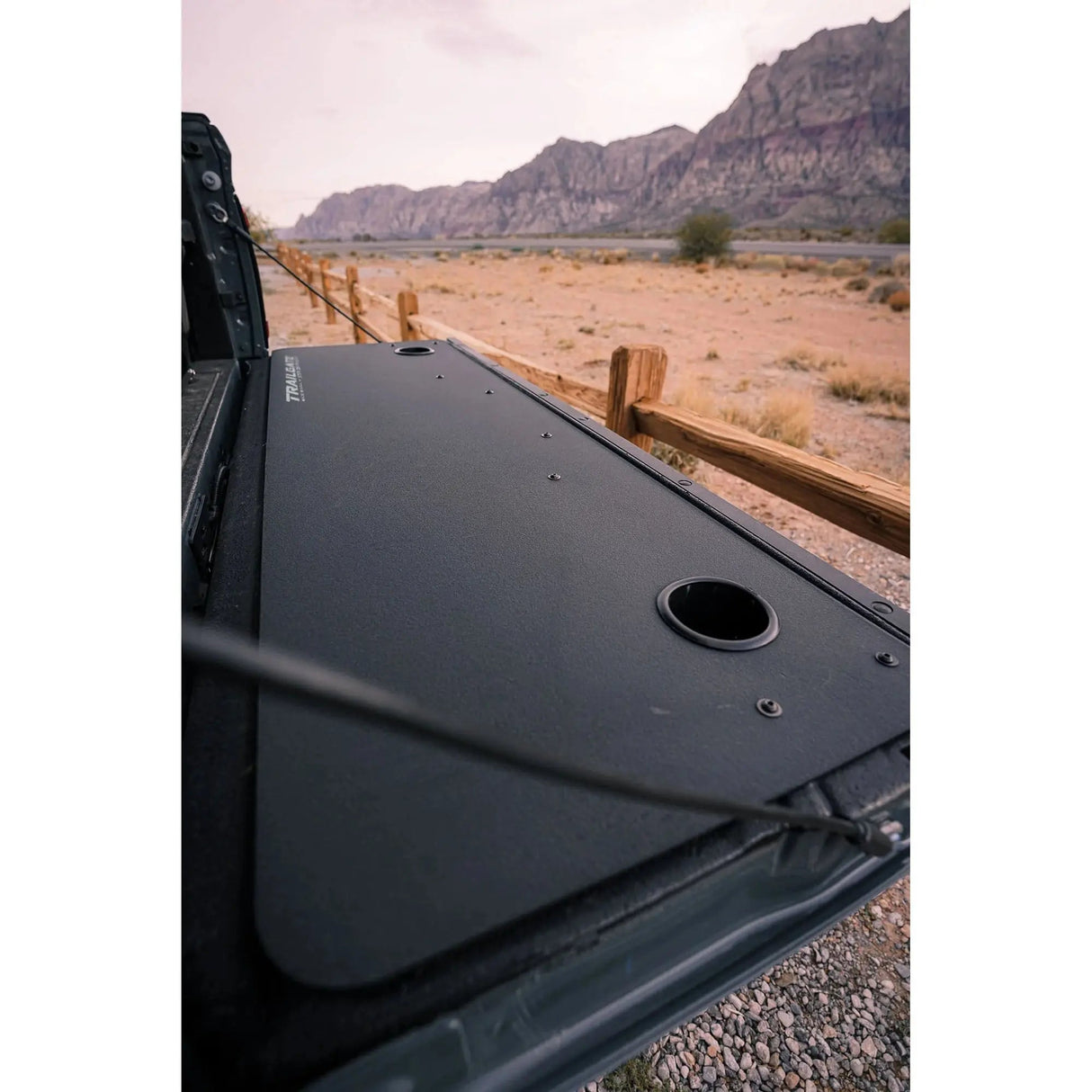 Ram Truck (2010-2020) 1500/2500/3500 Tailgate TailGate Insert with cup holders.