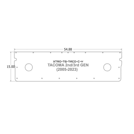 TrailGate Panel for Toyota Tacoma (2005 - 2023) - Xtrusion Overland