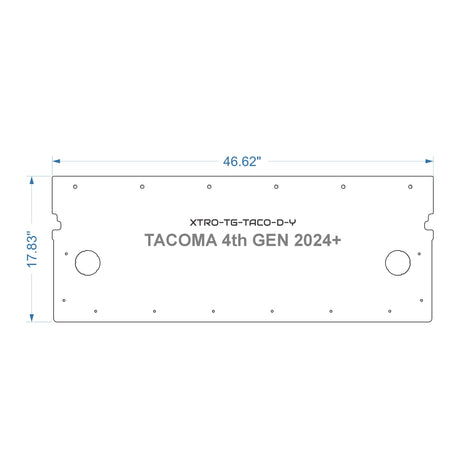 TrailGate Panel for Toyota Tacoma (2024+) - Xtrusion Overland