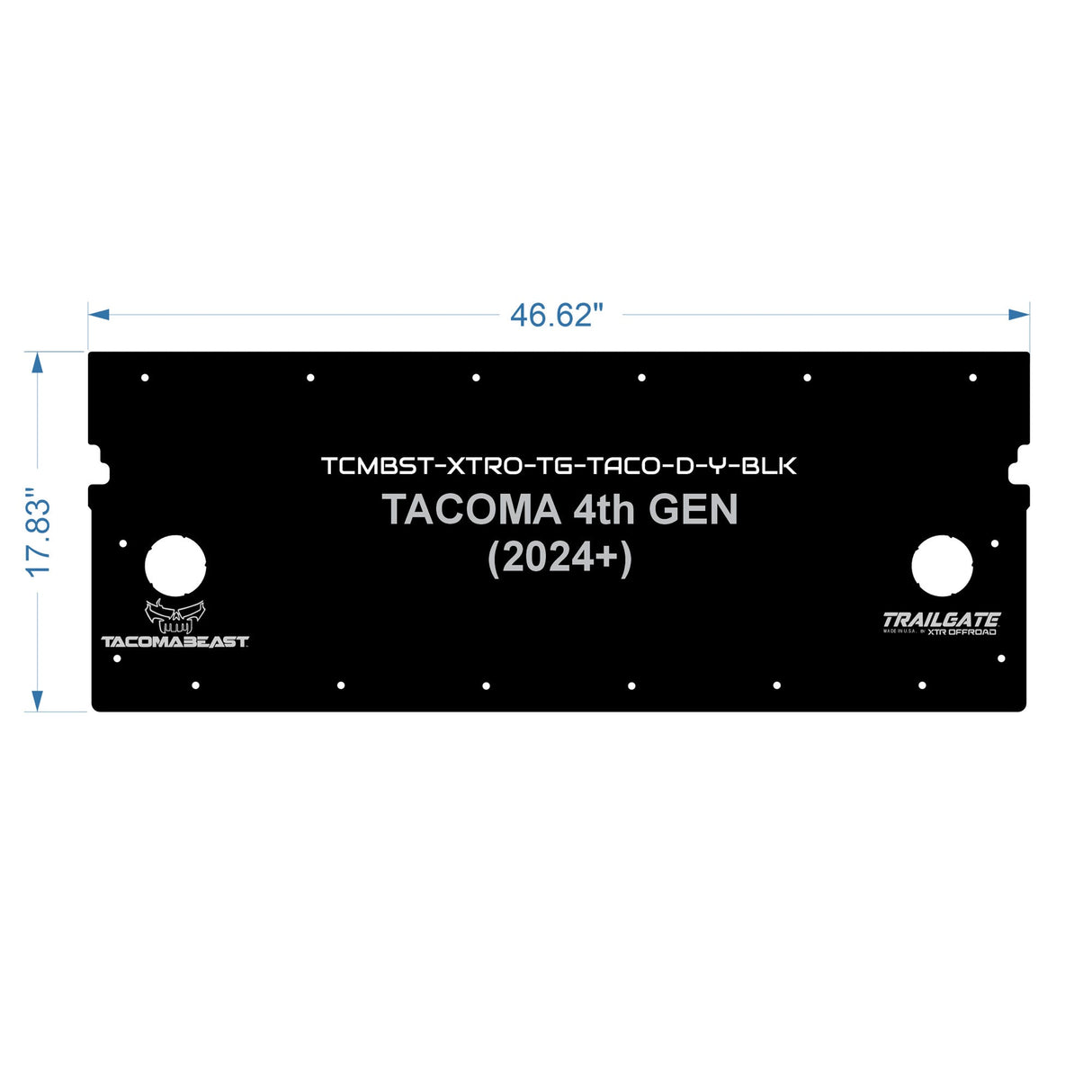 TrailGate Panel for Toyota Tacoma TACOMABEAST Edition - Xtrusion Overland