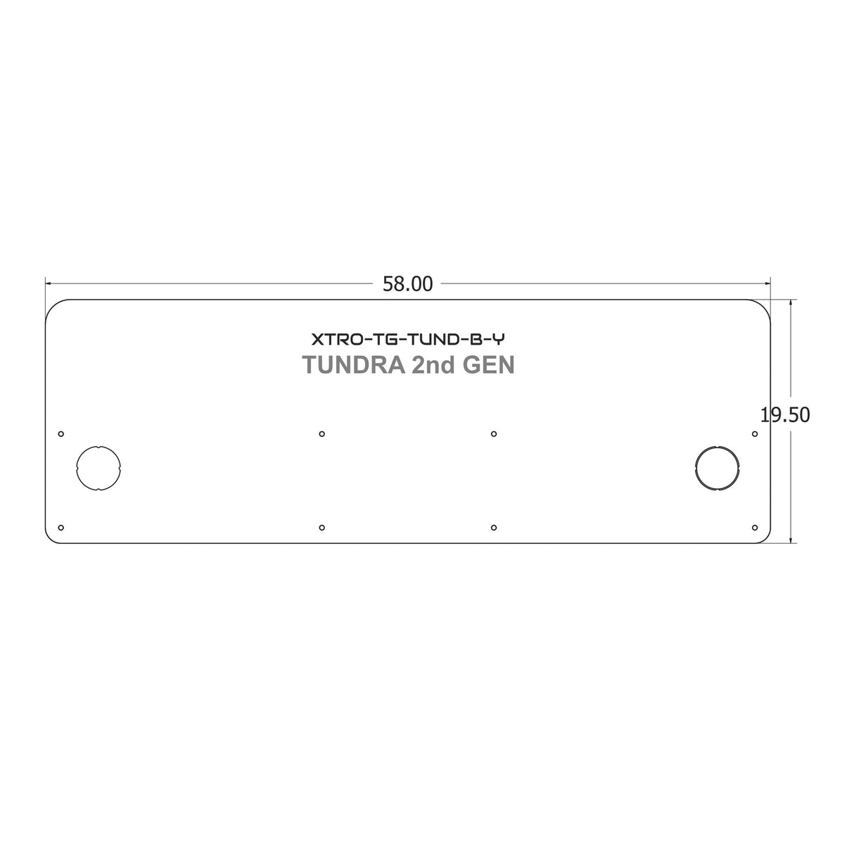 TrailGate Panel for Toyota Tundra - Xtrusion Overland