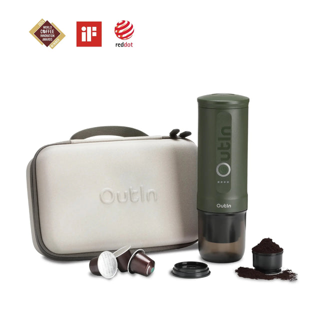 Traveler Espresso Gift Set (Forest Green) - Xtrusion Overland