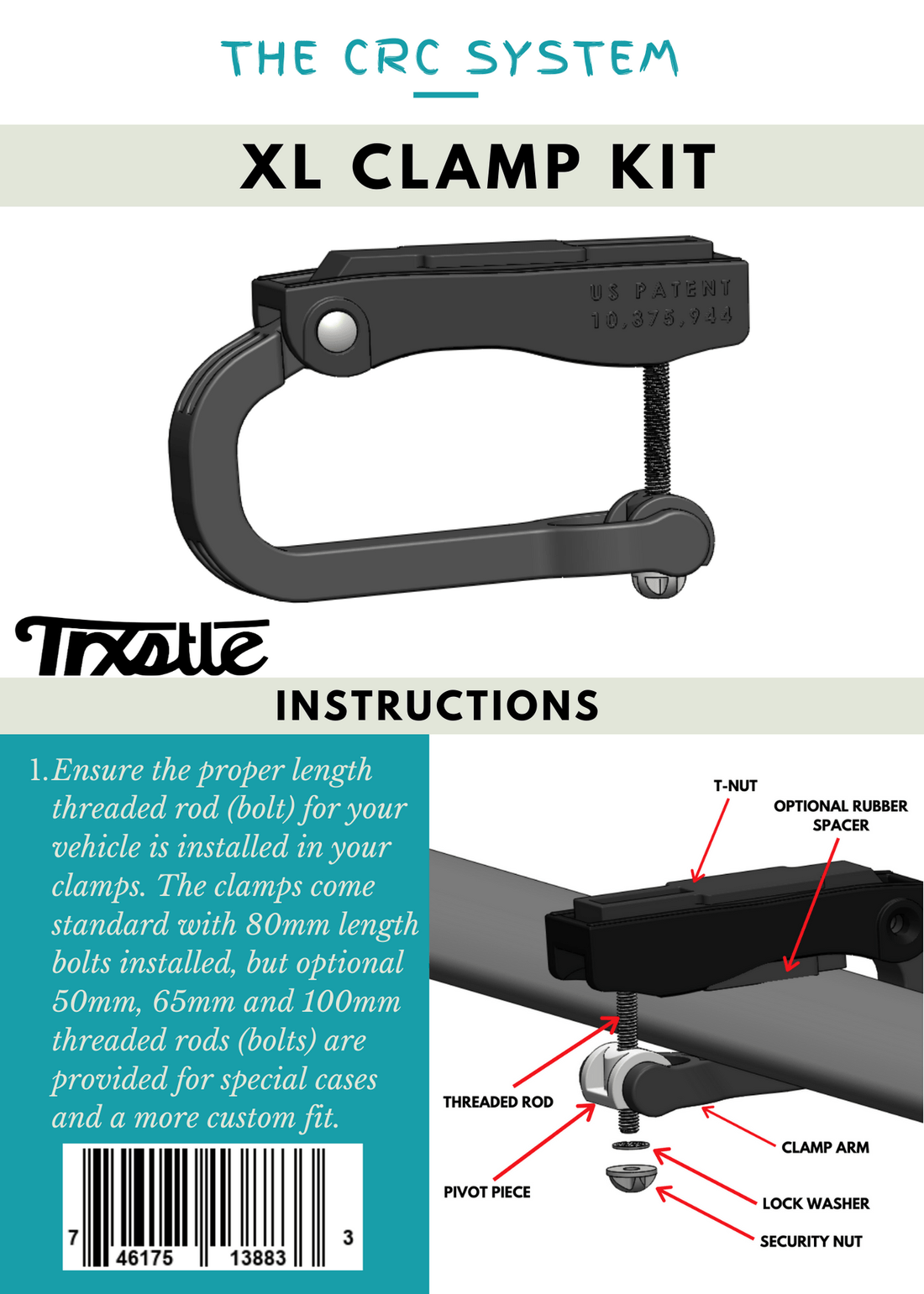 CRC System Clamps