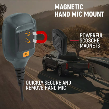 Rugged Radios Toyota Tundra Two-Way GMRS Mobile Radio Kit