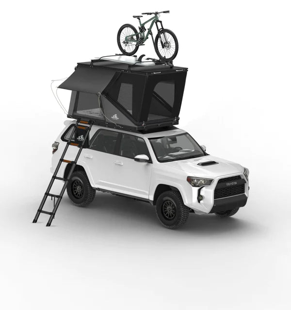 ALPINE 51 HARDSHELL ROOFTOP TENT, ALUMINUM, 2 PERSON, BLACK, SOLD BY TUFF STUFF OVERLAND