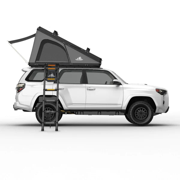 ALPINE 51 HARDSHELL ROOFTOP TENT, ALUMINUM, 2 PERSON, BLACK, SOLD BY TUFF STUFF OVERLAND