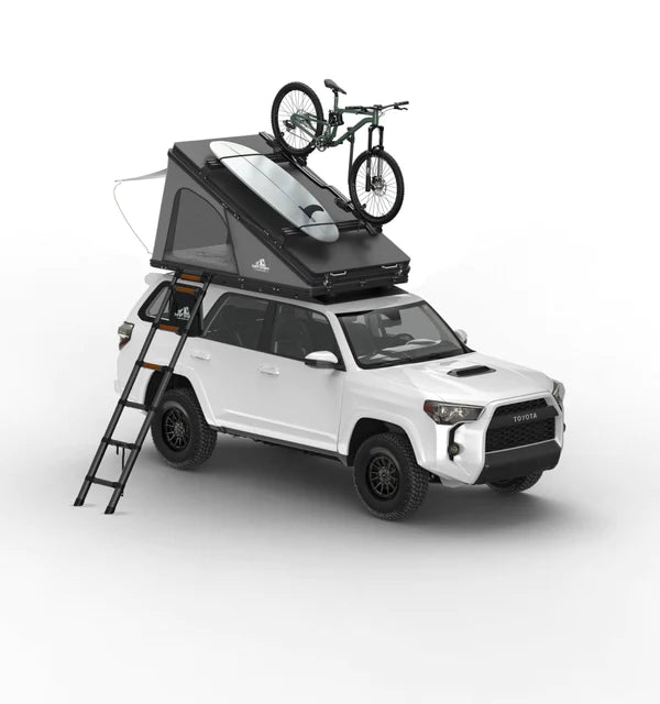 ALPINE 51 HARDSHELL ROOFTOP TENT, ALUMINUM, 2 PERSON, BLACK, SOLD BY TUFF STUFF OVERLAND