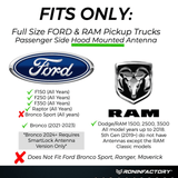 TUFFLOCK® FLEXIBLE ANTENNA FOR FORD (8 INCH) - Xtrusion Overland