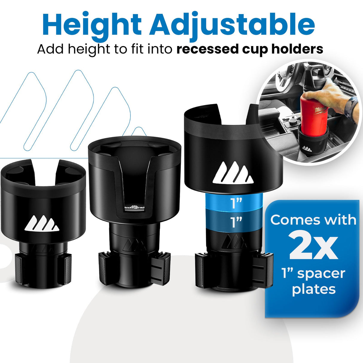 ULTIMATE EXPANDER® - Expandable Cup Holder up to 4.0" - Xtrusion Overland