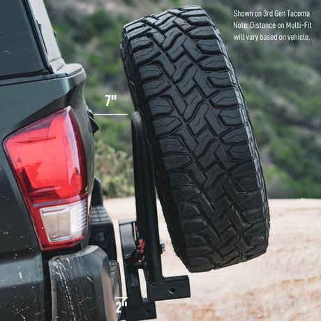 UltraSwing™ Multi-Fit Spare Tire Hitch Mount | RiGd Supply - Xtrusion Overland