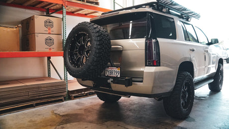 UltraSwing™ Multi-Fit Spare Tire Hitch Mount | RiGd Supply - Xtrusion Overland