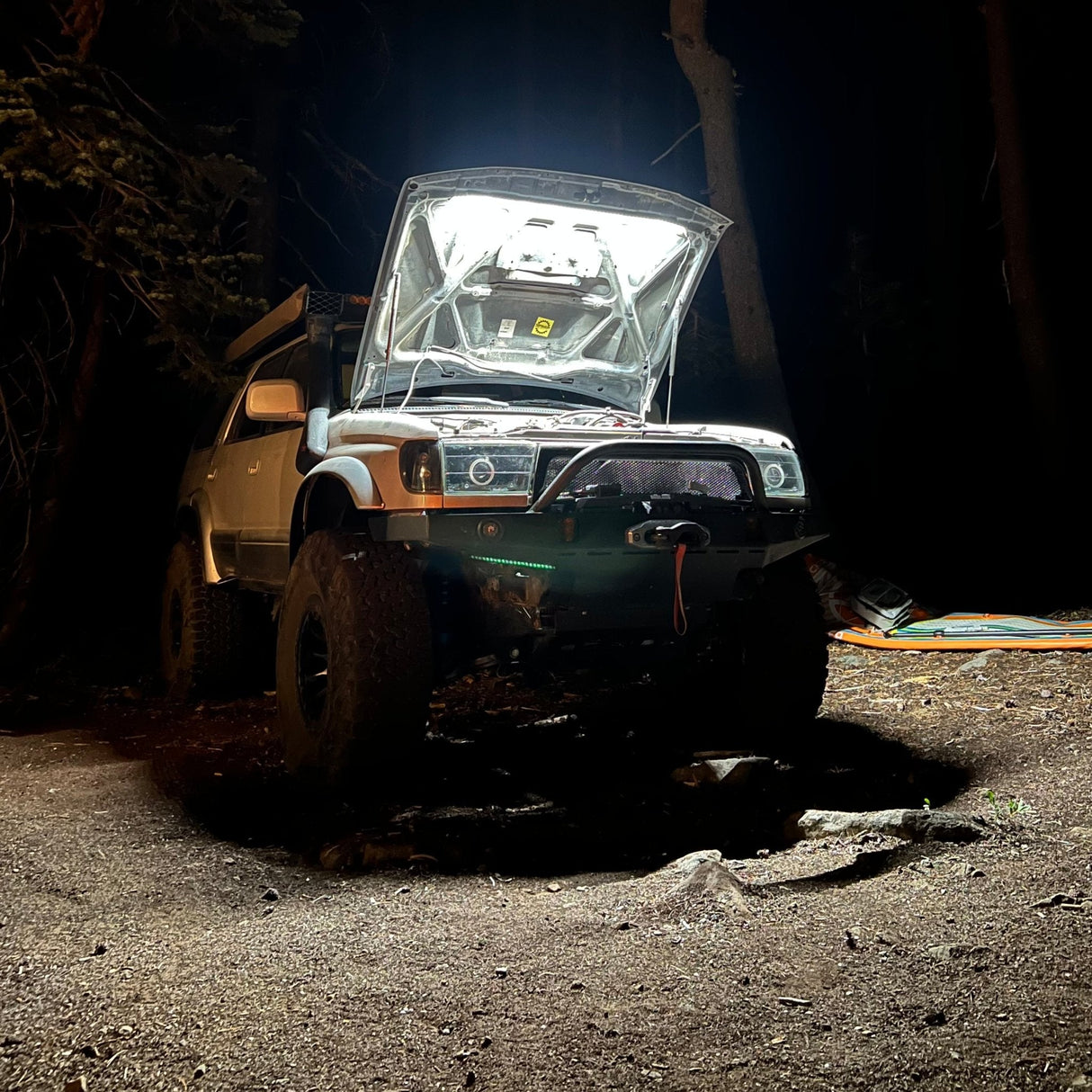 Under Hood LED Light Kit for ALL MAKES and Toyotas (4Runners, Tacomas, Sequoias, Tundras, LC, FJ, GX) - Xtrusion Overland