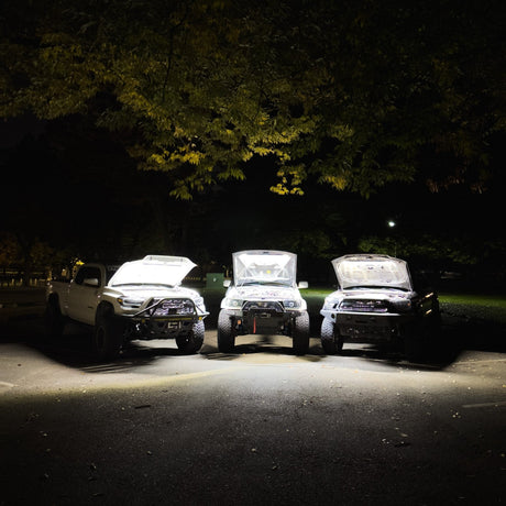 Under Hood LED Light Kit for ALL MAKES and Toyotas (4Runners, Tacomas, Sequoias, Tundras, LC, FJ, GX) - Xtrusion Overland