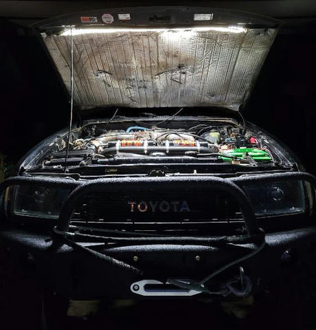 Under Hood LED Light Kit for ALL MAKES and Toyotas (4Runners, Tacomas, Sequoias, Tundras, LC, FJ, GX) - Xtrusion Overland