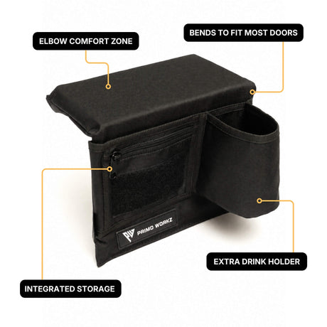Universal Armrest with Cupholder - Xtrusion Overland