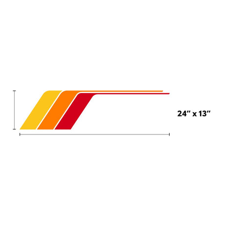 Universal Retro Side Stripes - Xtrusion Overland