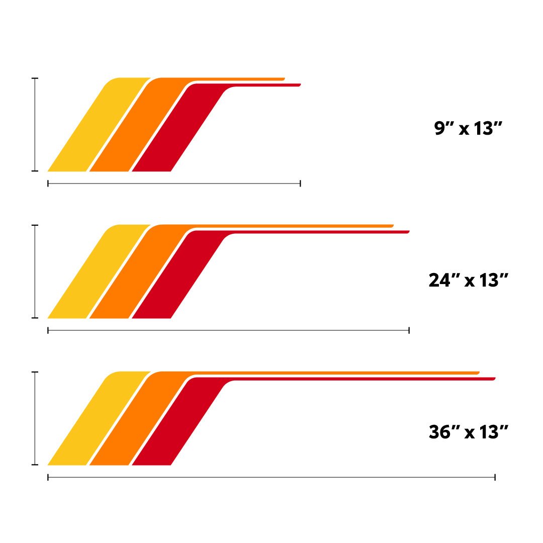 Universal Retro Side Stripes - Xtrusion Overland