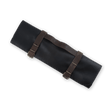 Vintage Leather Black Knife Roll - 7 Pocket - Xtrusion Overland