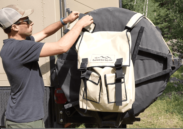 Vinyl Covers - Spare Tire Trash Bag - Xtrusion Overland