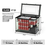VL45 Portable Freezer Single Zone | ICECO | 45 LT - Xtrusion Overland