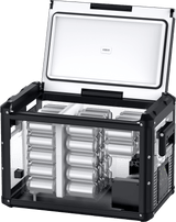VL45ProD Dual Zone Portable Freezer - Black | ICECO - Xtrusion Overland