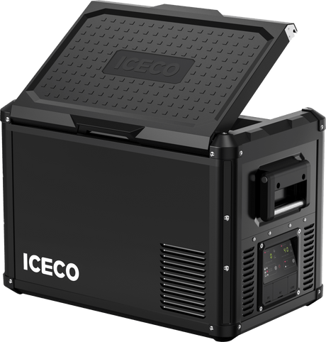 VL45ProD Dual Zone Portable Freezer - Black | ICECO - Xtrusion Overland