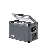 VL45ProD Dual Zone Portable Freezer - Gray | ICECO - Xtrusion Overland
