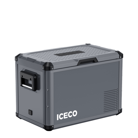 VL45ProD Dual Zone Portable Freezer - Gray | ICECO - Xtrusion Overland
