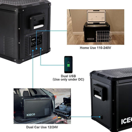 VL45ProS Single Zone Portable Fridge Freezer | ICECO | 45 LT - Xtrusion Overland